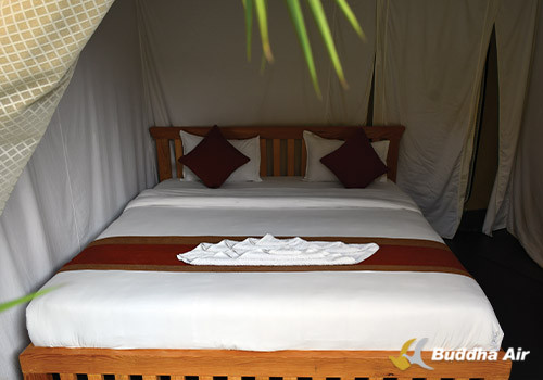 Glamping Bed in Pokhara